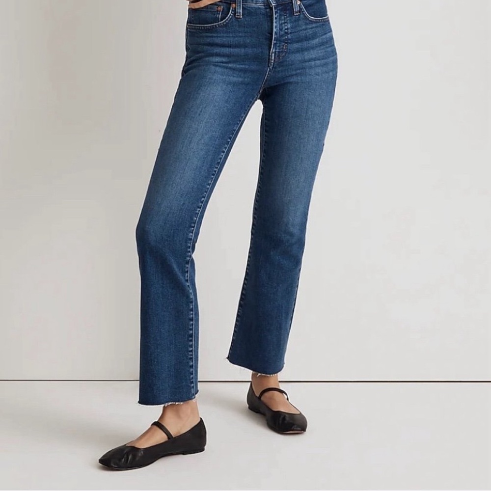 Madewell Mid Rise Kick Out Jeans